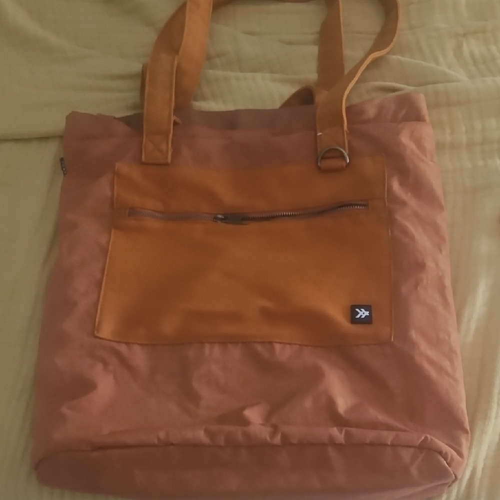 Tan Tote Bag